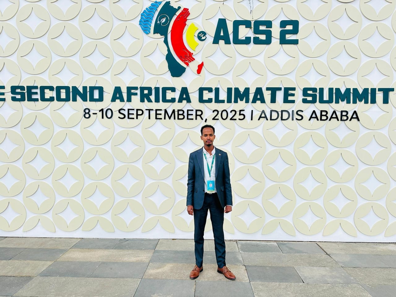 Representation of horn of Africa Communications for Development at Africa Climate Summit 2 in Addis Ababa, Ethiopia