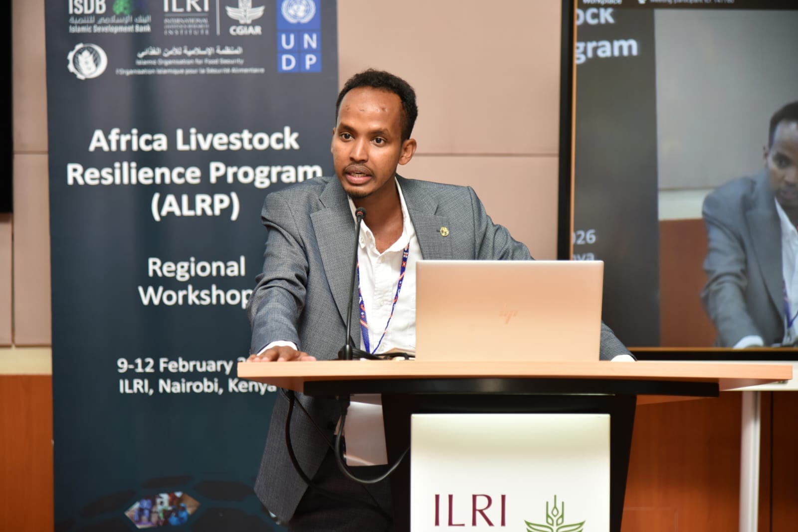 Panel discussion at the Africa Livestock Resilience Program Regional Workshop, Nairobi