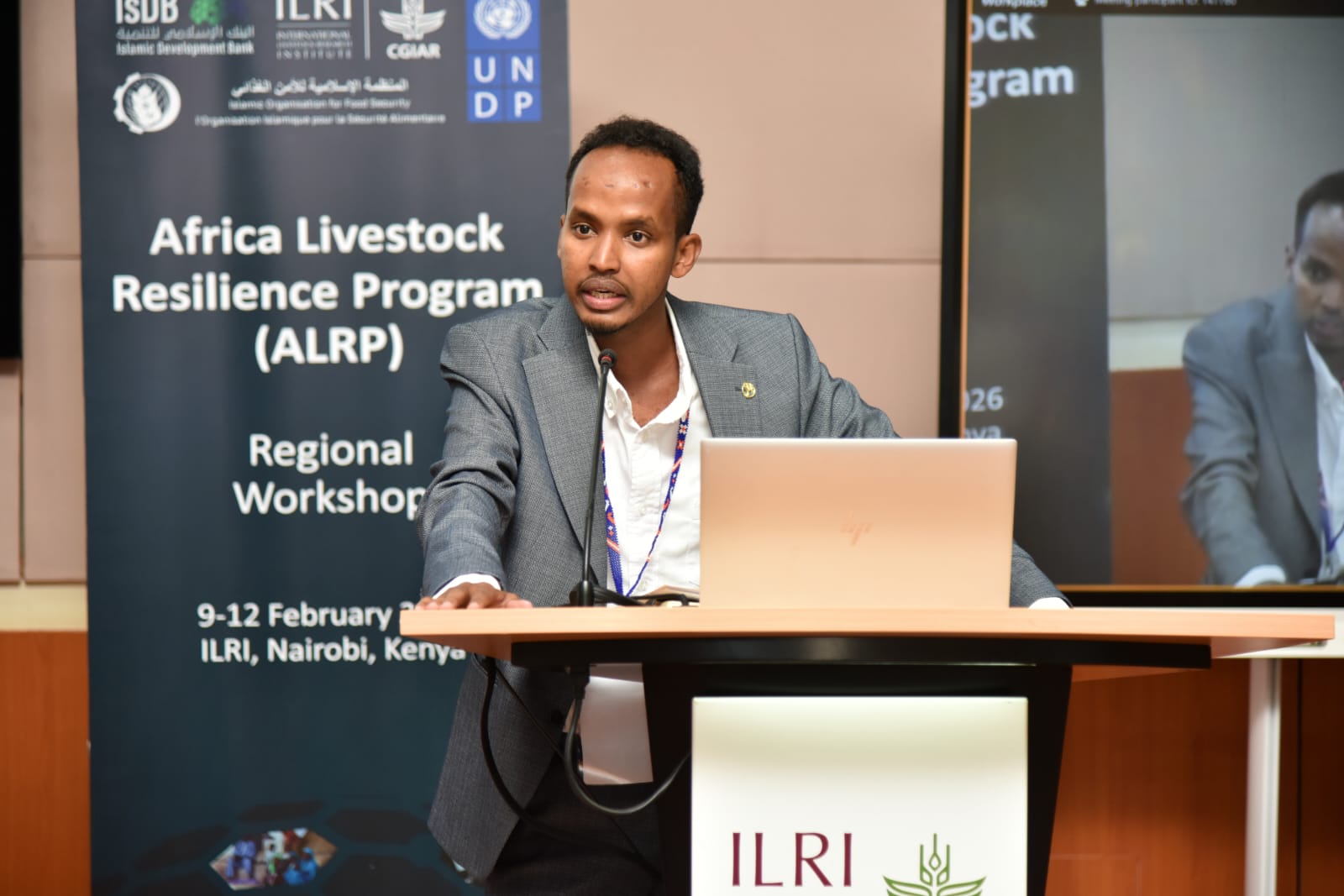 Panel discussion at the Africa Livestock Resilience Program Regional Workshop, Nairobi